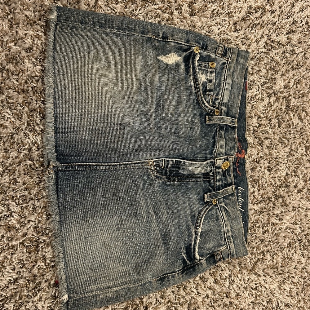 7 for all man kind skirt